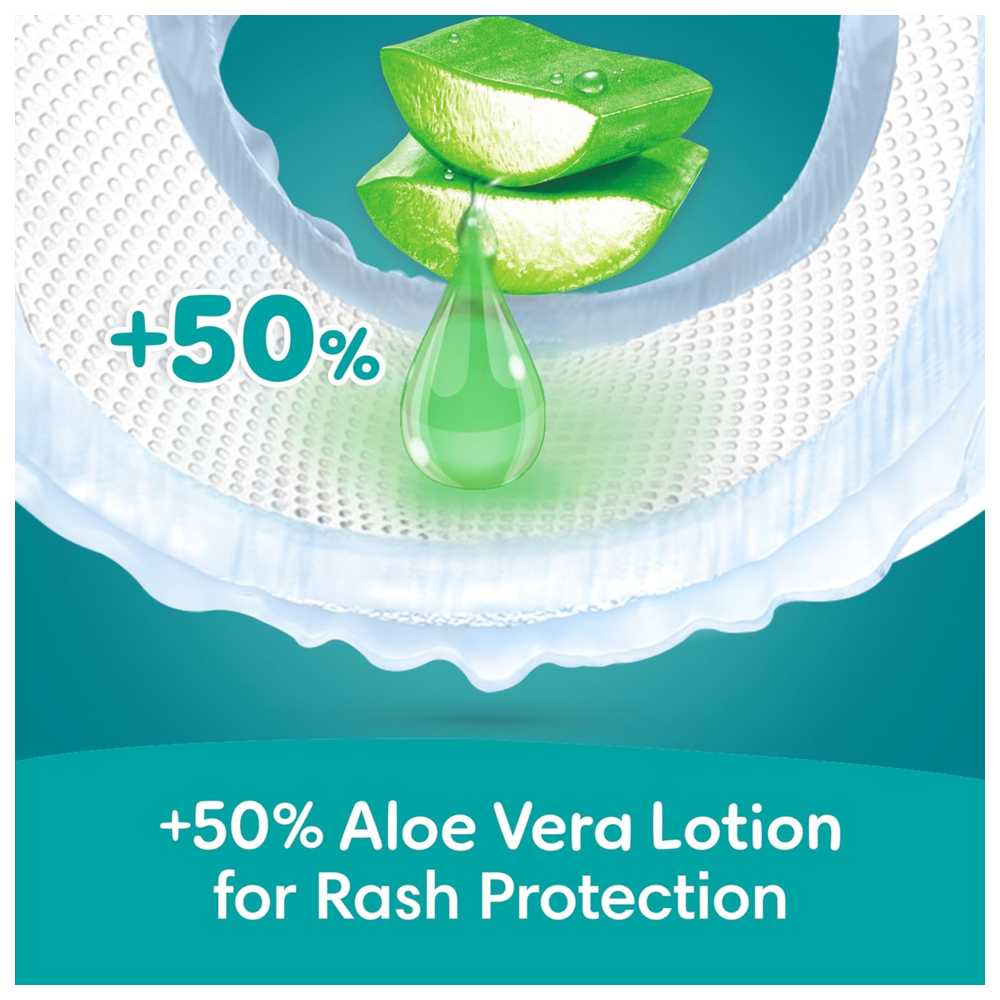 Pampers - Rash Protection Baby Diapers - Size 1 - 2-5 Kg - 66 Count