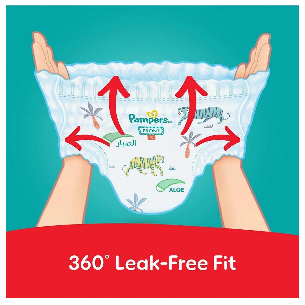 Pampers - Rash Protection Pants Diapers - Size 5 - 12-18 kg - 72 Count