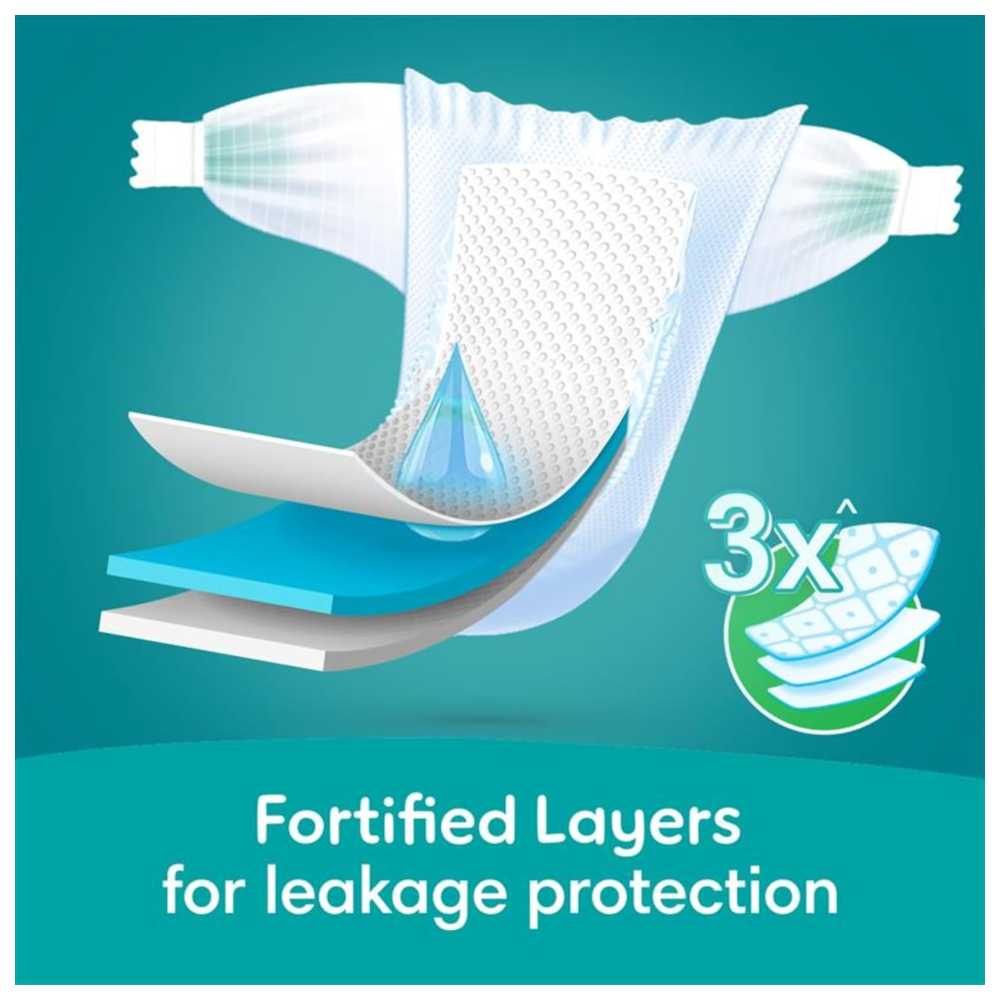 Pampers - Rash Protection Baby Diapers - Jumbo Box - Size 3 - 6-10 Kg - 100 Count