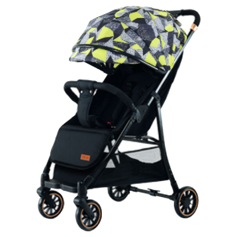 Dreeba - Lightweight One Way Push Baby Stroller - Black/Yellow