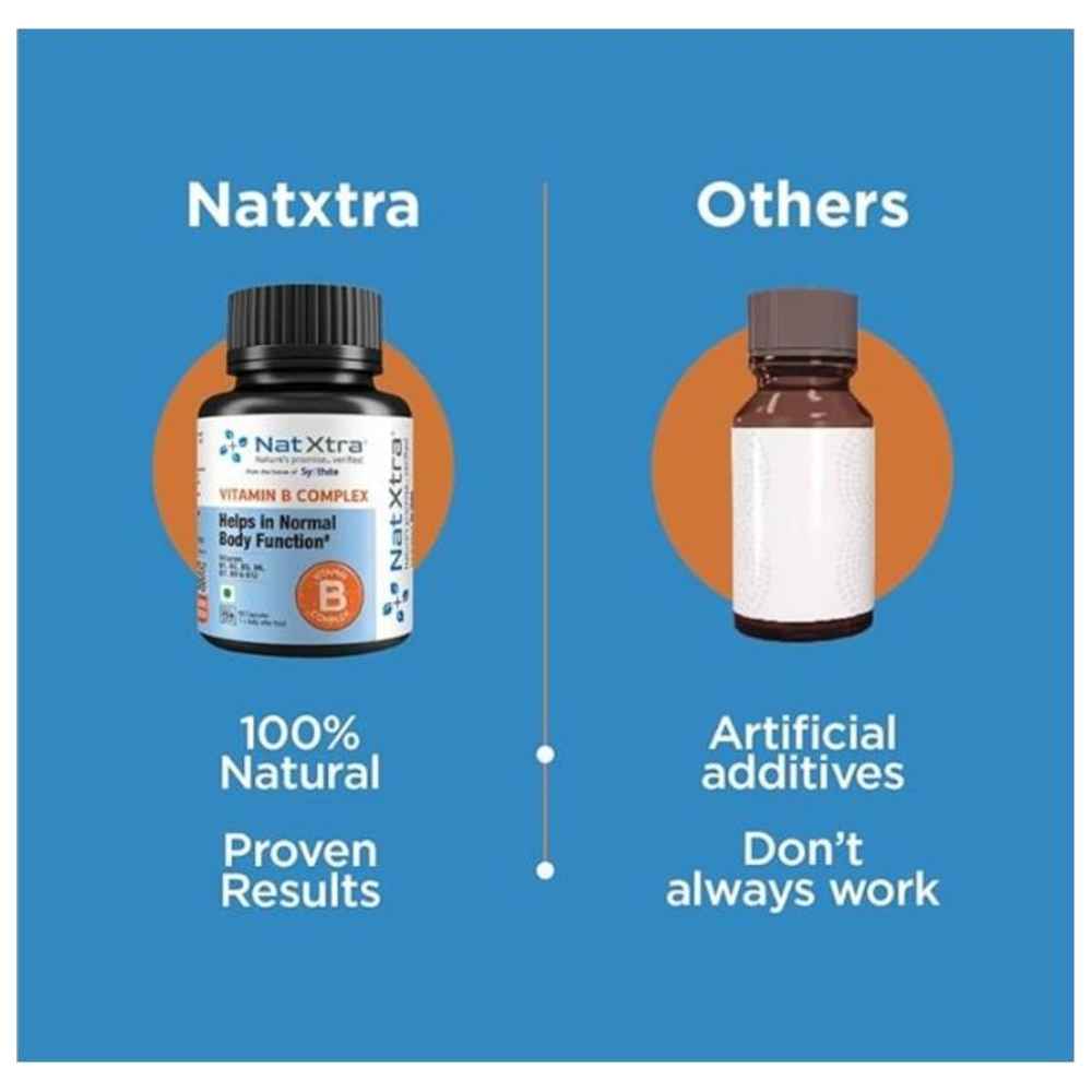 Natxtra - Vitamin B Complex - 60 Pcs