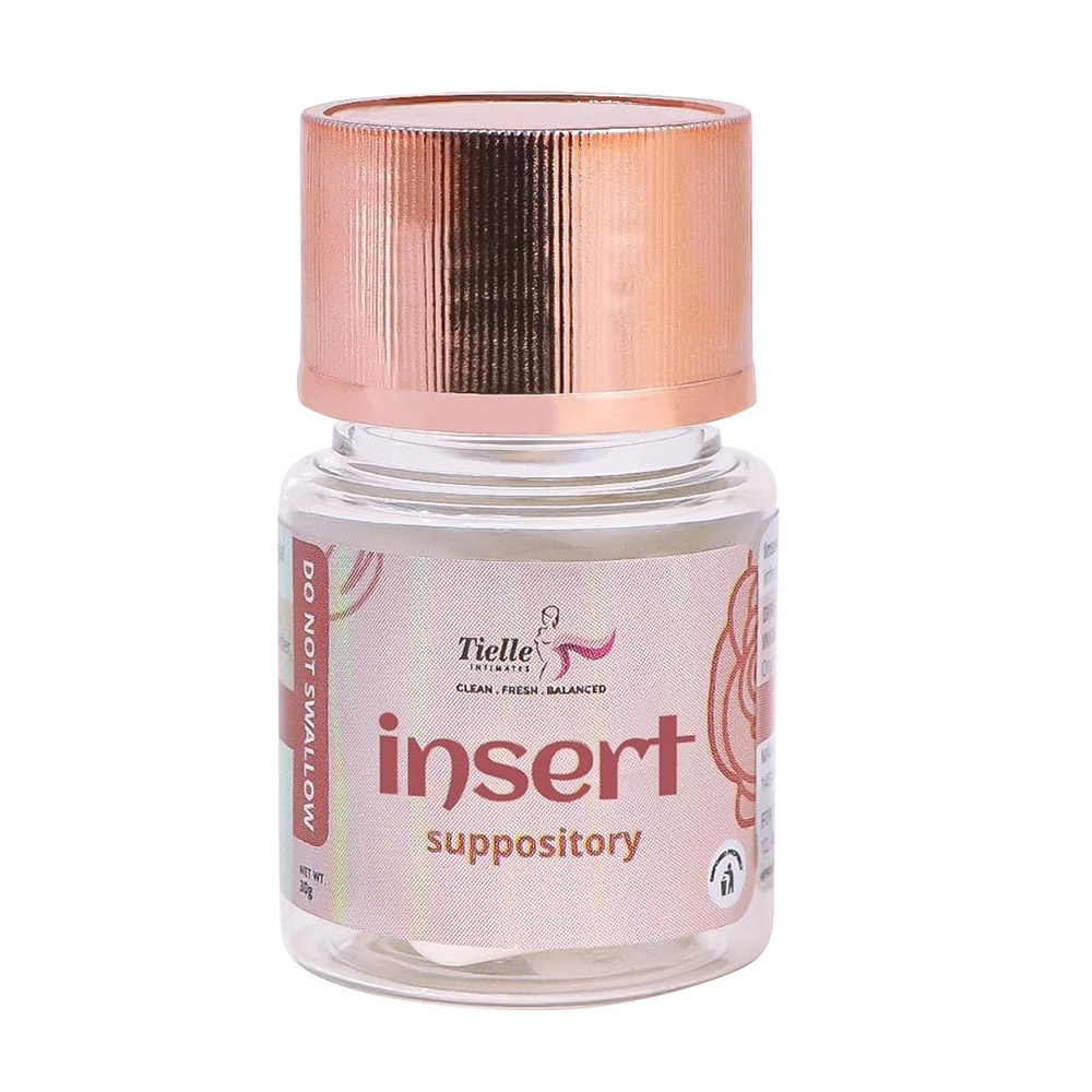 Tielle Intimates - Boric Acid Vaginal Inserts With Probiotics - 600 mg - 30 gm