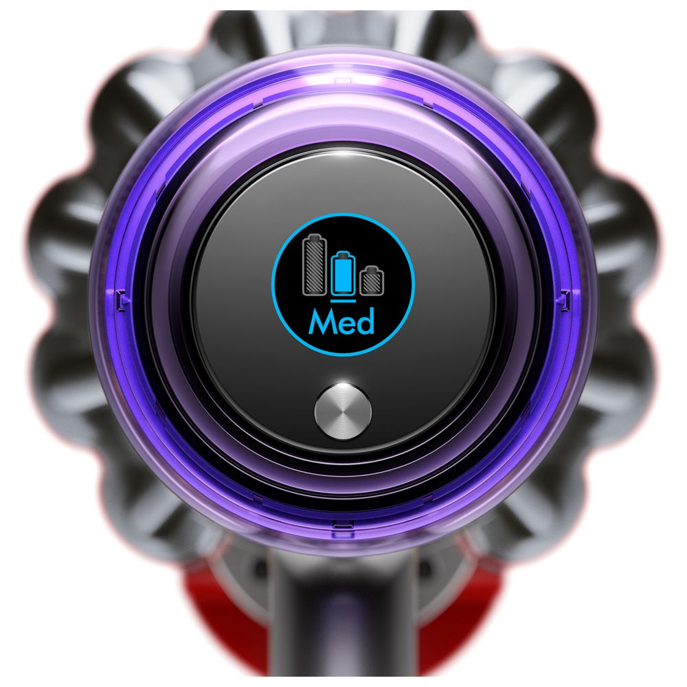 Dyson - Cyclone V10 Total Clean Vacuum Cleaner - Silver Nickel/Iron/Black - 525 W