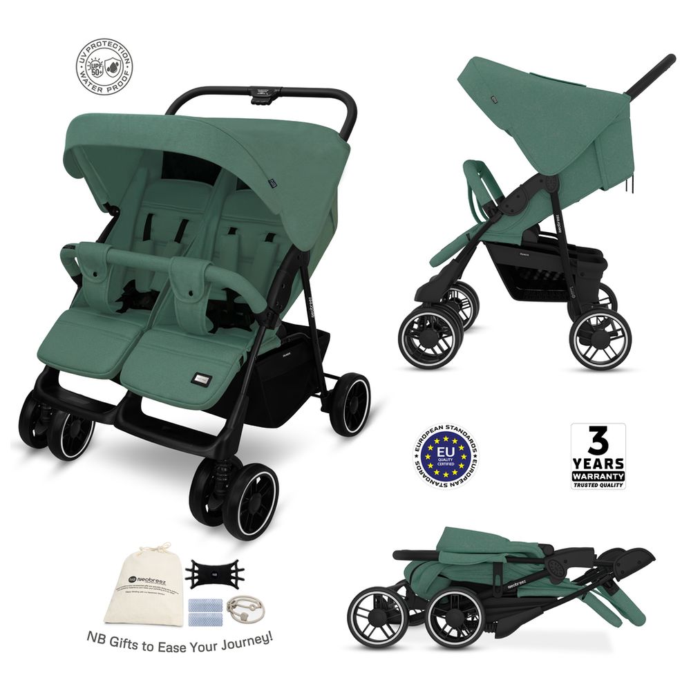 نيوبريز - عربية أطفال مزدوجة دوادكس - أخضر