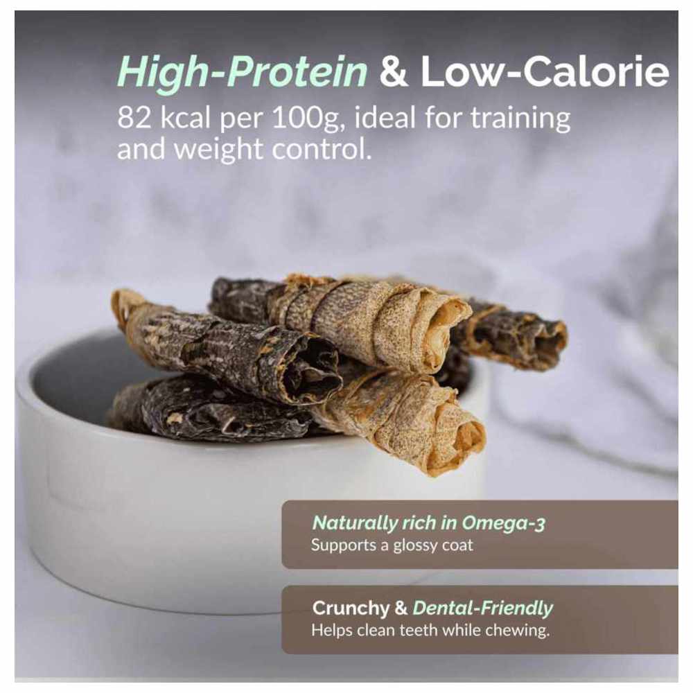 أو تو بيتس - مكافآت للكلاب سوبر سناك - رقائق سمك - 70 غرام