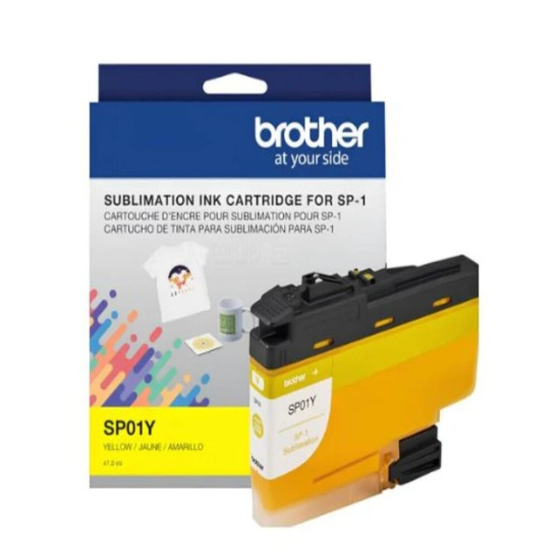 Brother - SP1 Sublimation Ink - SP01Y - Yellow - 47 ml