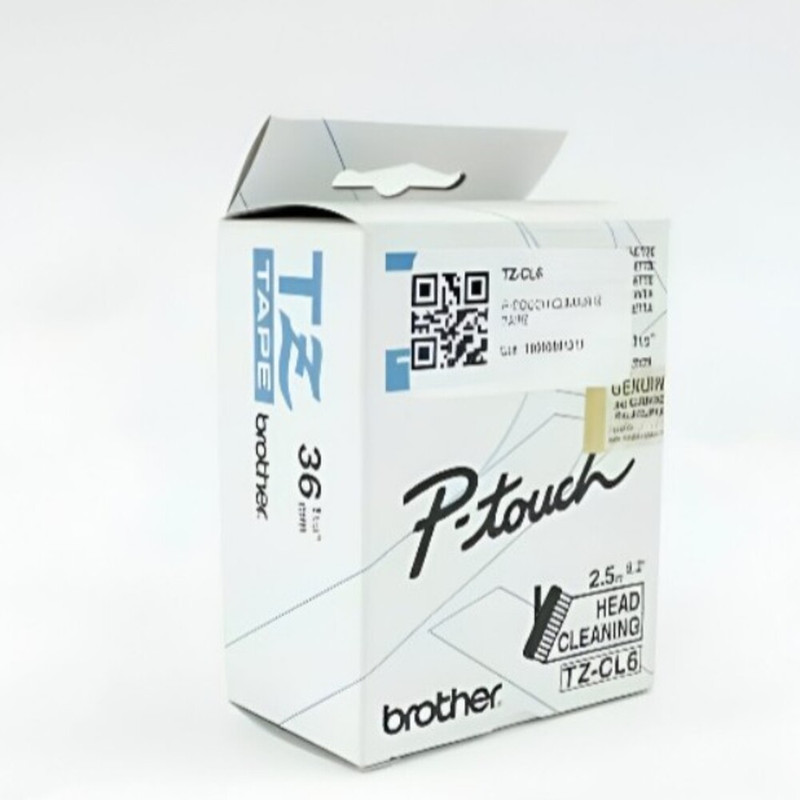 Brother - P-Touch Label Cleaning Tape Cartridge - Black - 36 mm