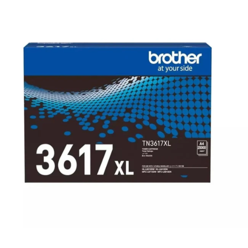 براذر - خرطوشة حبر أسود عالي الإنتاجية TN3617XL
