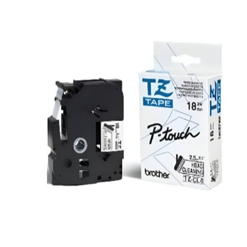 Brother - P-Touch Label Cleaning Tape Cartridge - Black - 18 mm