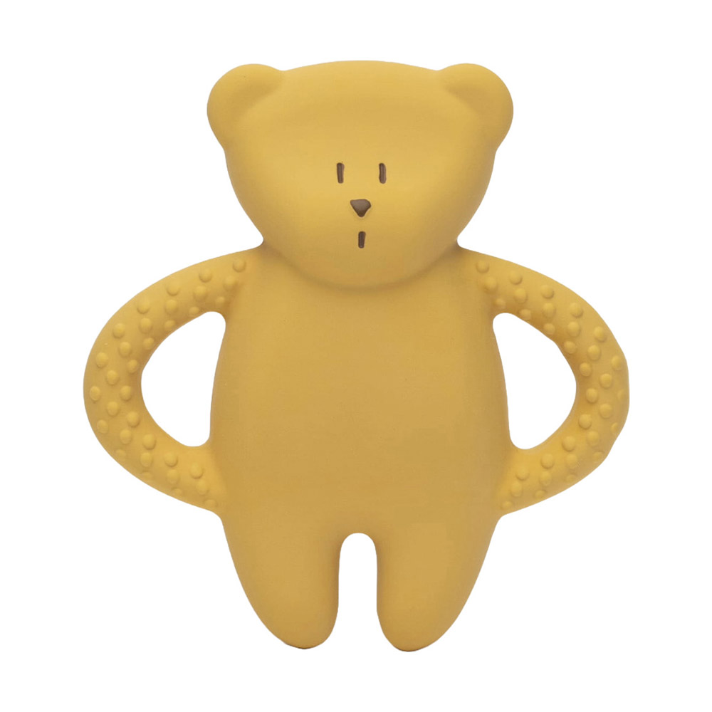 Moonie Natural Rubber Teether Bear