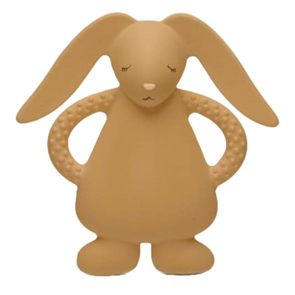 Moonie Natural Rubber Teether Bunny