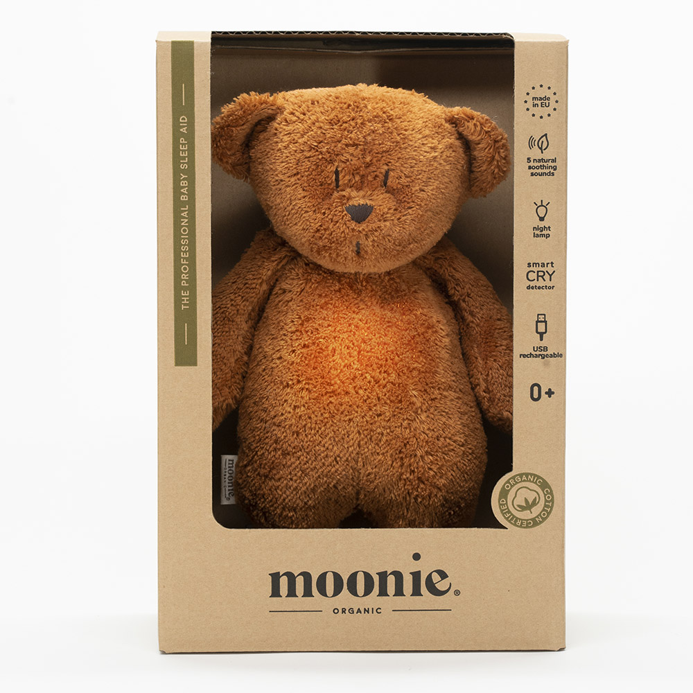 Moonie 2.0 Organic Humming Bear Friend With Lamp