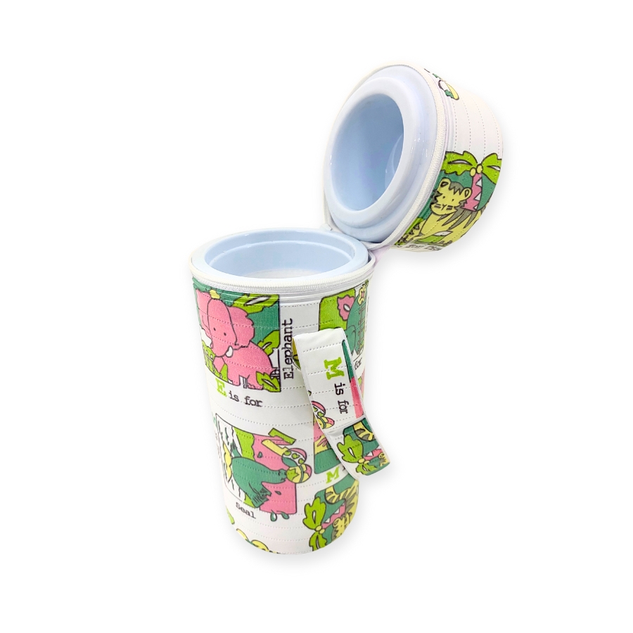 كادل آند كلاود - سخان زجاجات الأطفال الحراري للحفاظ على الحرارة - حديقة الحيوانات