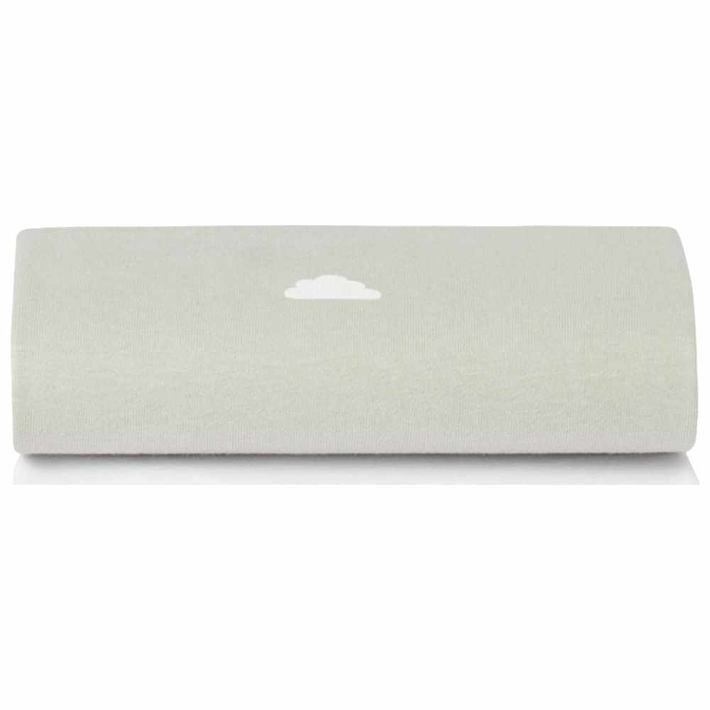 Snuz Crib Fitted Sheets - Grey/Cloud - Pack of 2