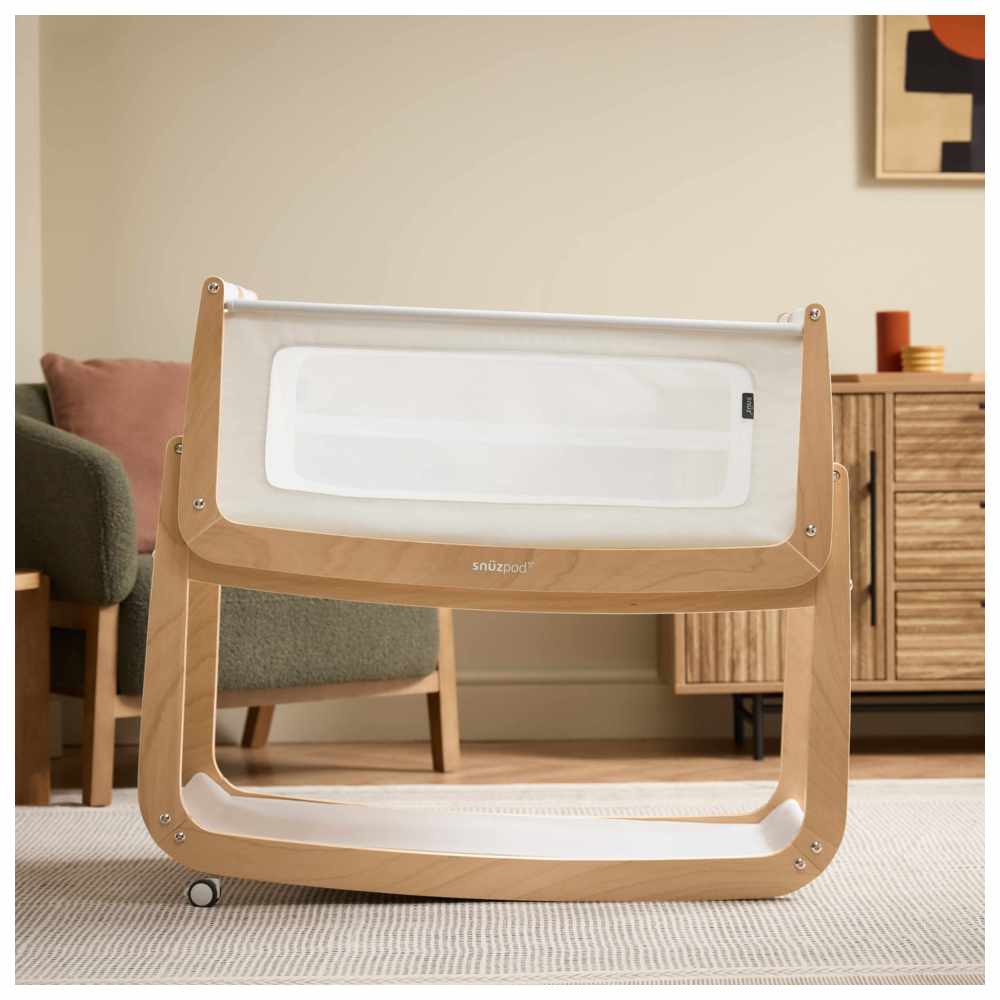Snuz SnuzPod 5 Bedside Crib - Natural