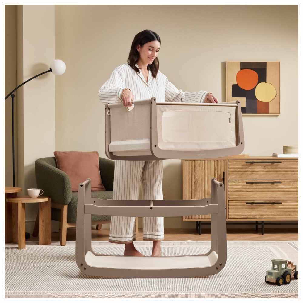 Snuz - SnuzPod 5 Bedside Crib - Mocha