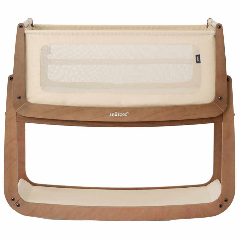 Snuz - SnuzPod 5 Bedside Crib - Walnut