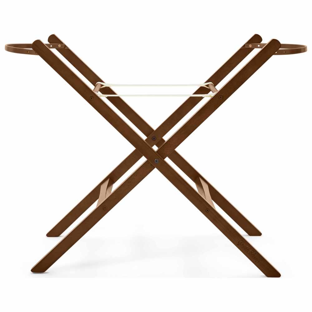 The Little Green Sheep - Moses Basket & Static Stand Set - Wheat Linen