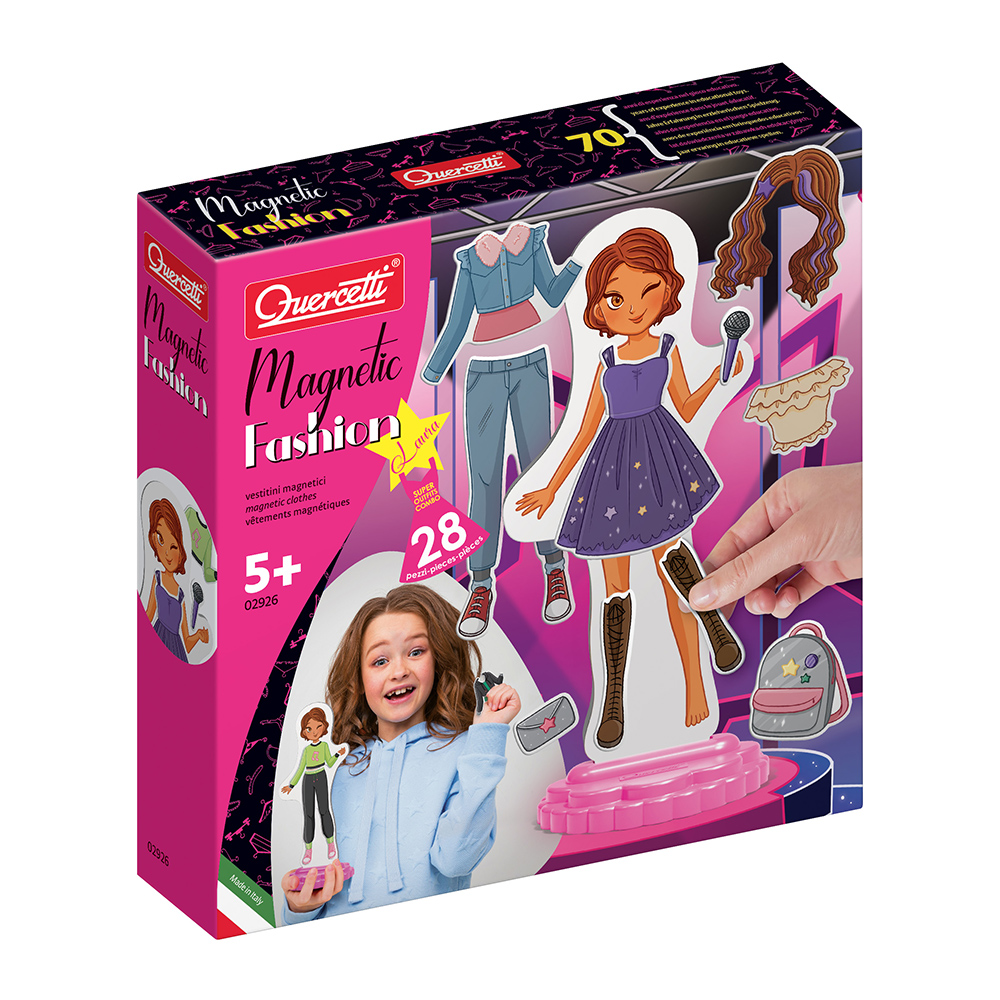 كوركتي - مجموعة بازل الموضة المغناطيسية لورا - 28 قطعة