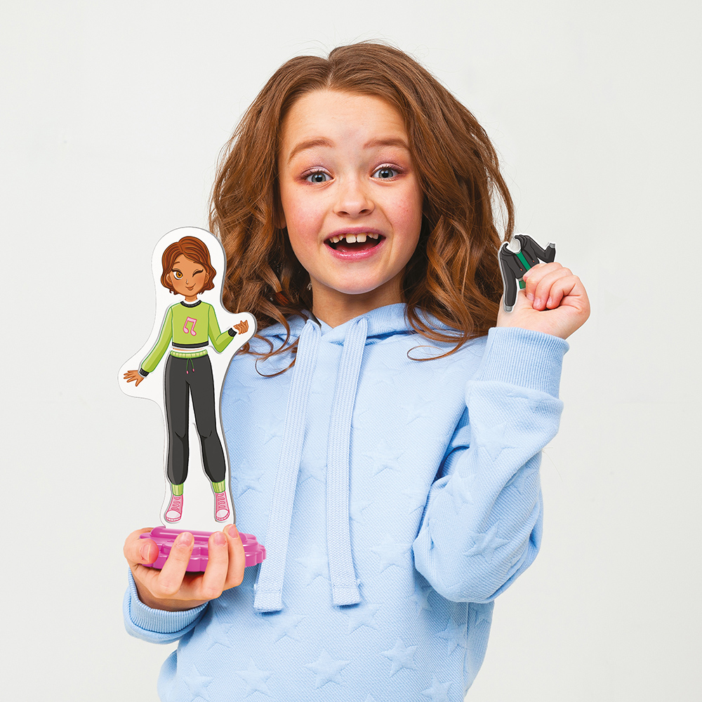 كوركتي - مجموعة بازل الموضة المغناطيسية لورا - 28 قطعة