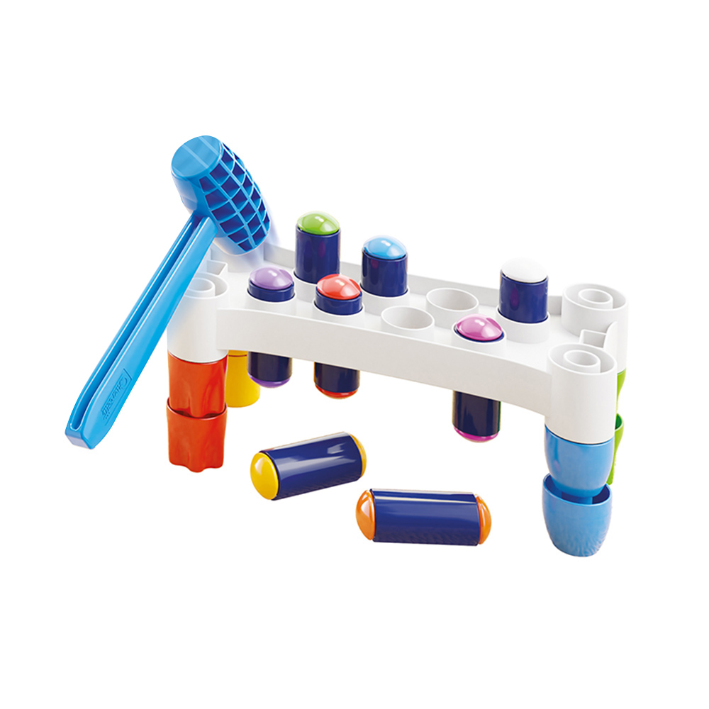 كوركتي - مجموعة لعب المطرقة البنكية - 34 قطعة