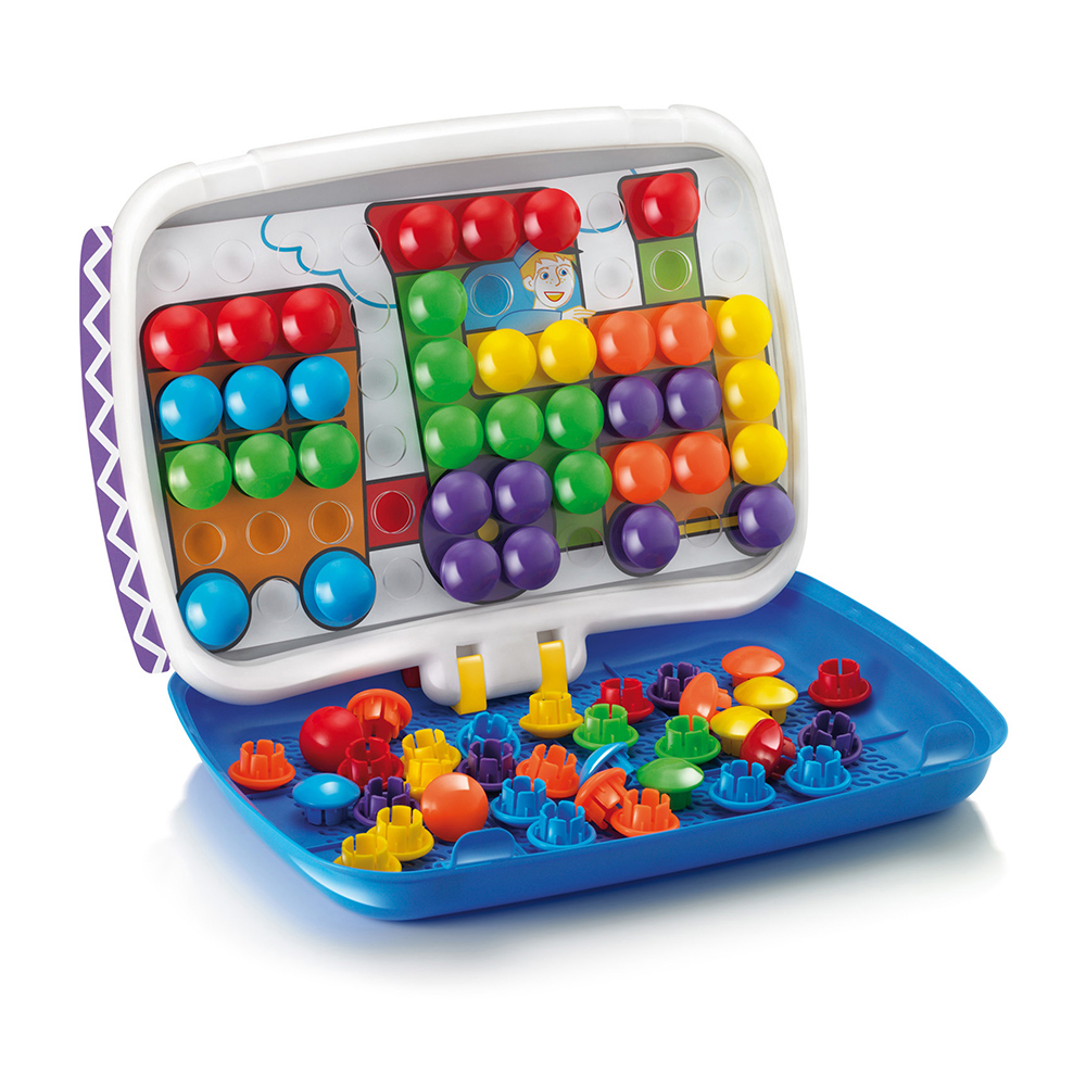 كوركتي - لعبة لوح 2 في 1 كومبي جونيور موزاييك - 60 قطعة