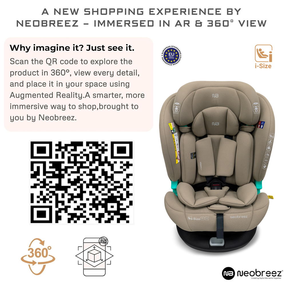 نيوبريز - كرسي السيارة للأطفال آي-جارديا ايزوفيكس آي-سايز