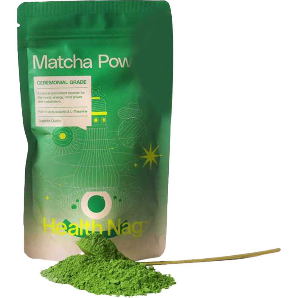 Health Nag - Ceremonial Grade Matcha Powder - 100g