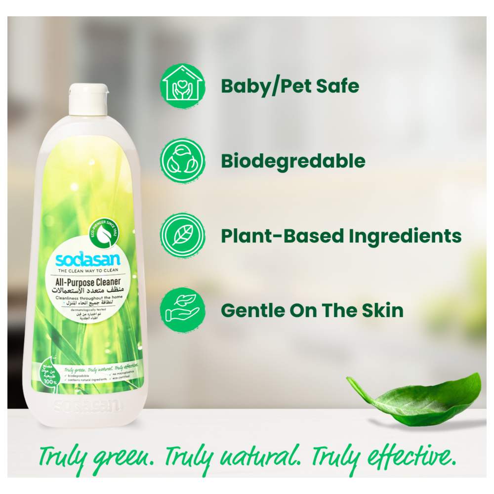 سوداسان - منظف متعدد الأغراض طبيعي 100% - 1 لتر