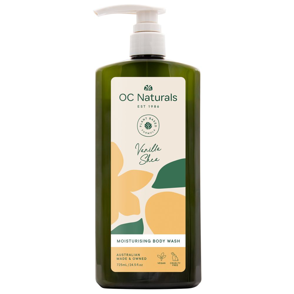 OC Naturals - Vanilla Shea Moisturising Bodywash - 725ml