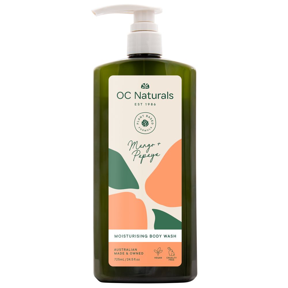 OC Naturals - Mango & Papaya Moisturising Bodywash - 725ml