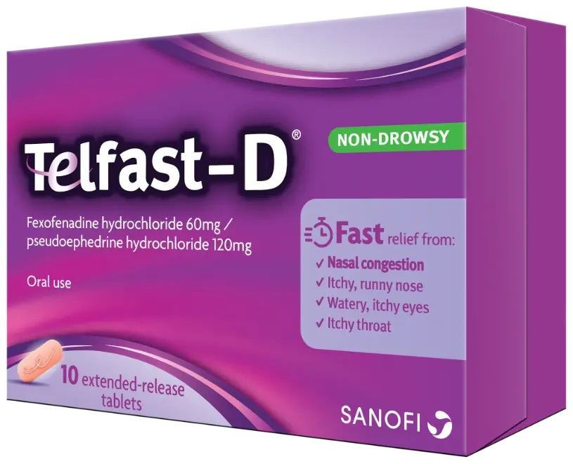 Telfast-D - 10 Tablet