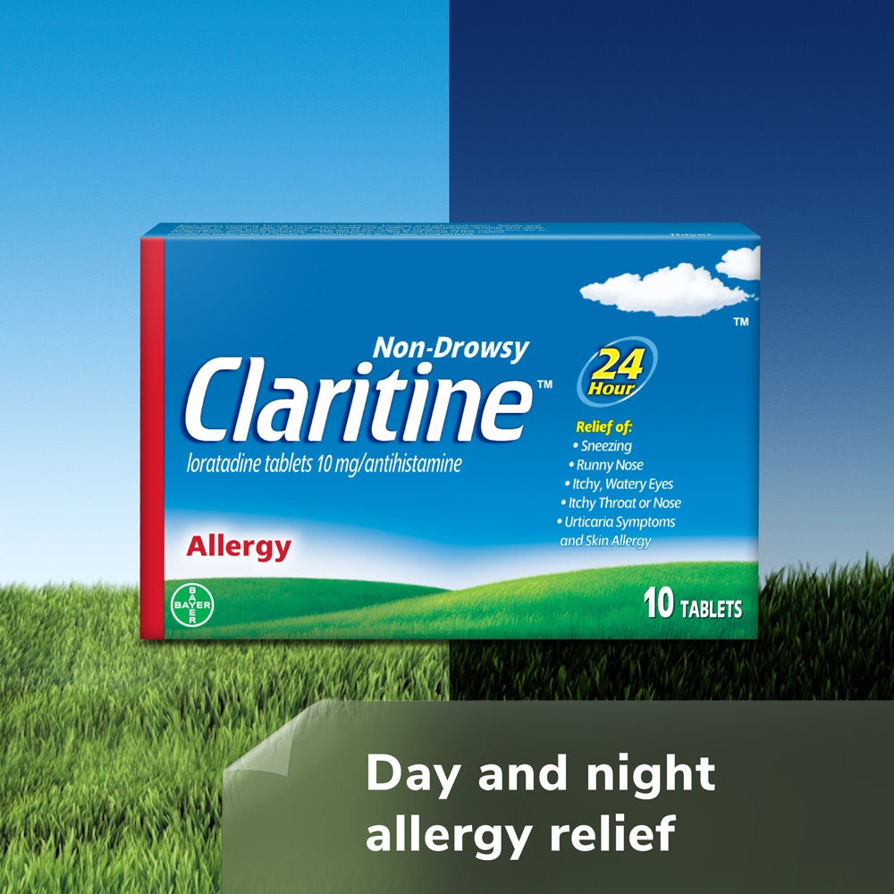 Claritine 10mg - 10 Tablet