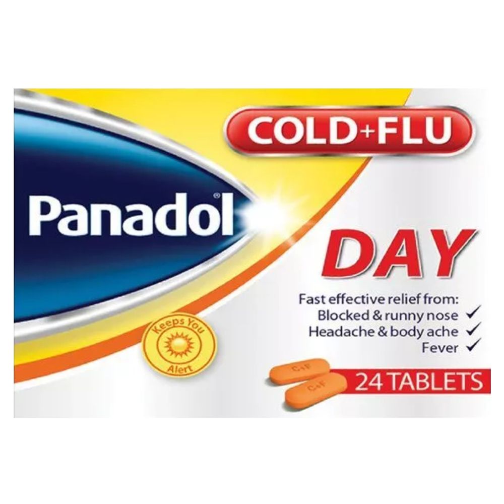 Panadol - Cold & Flu Day - 24 Tablet