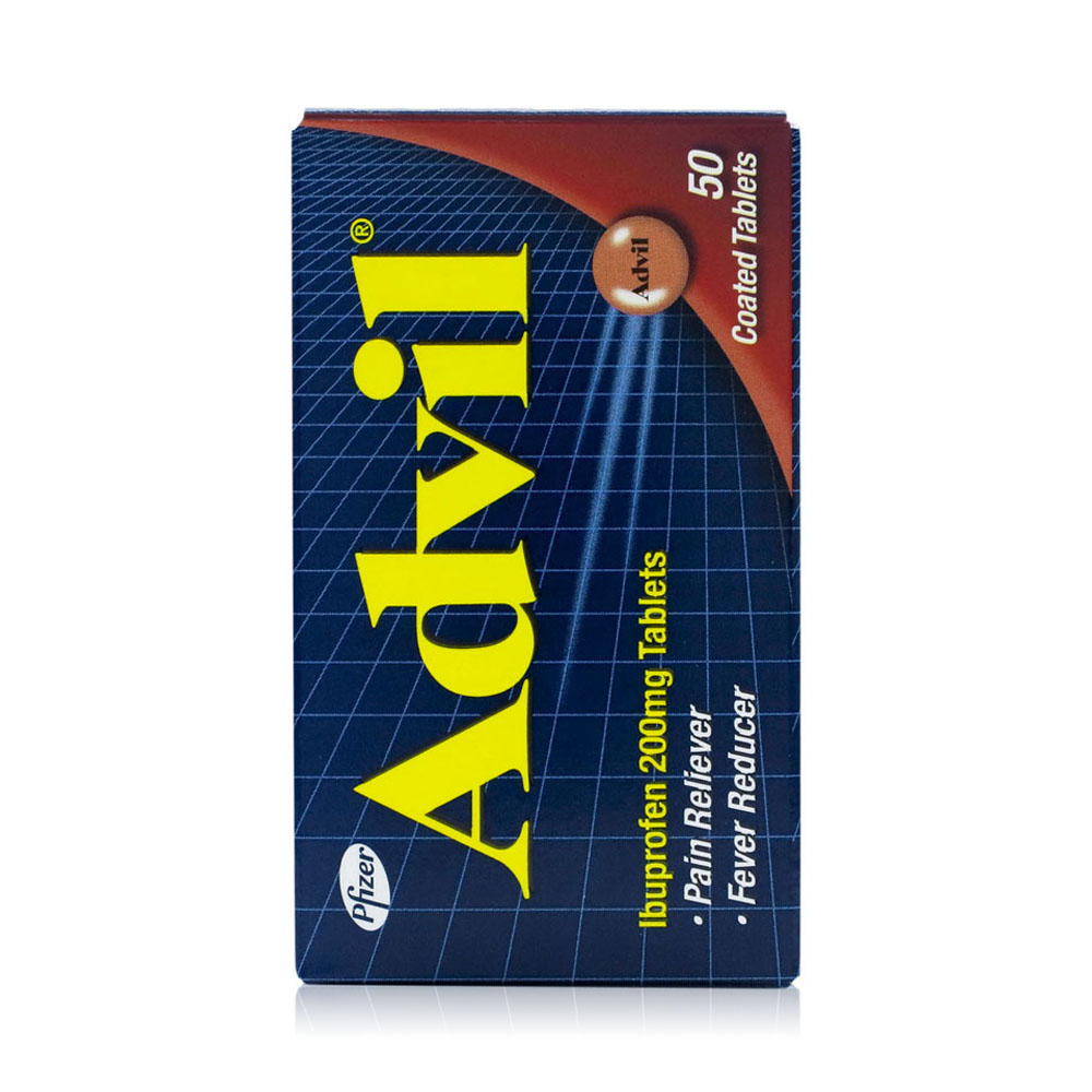 أدفيل 200 ملغ - 50 قرصًا