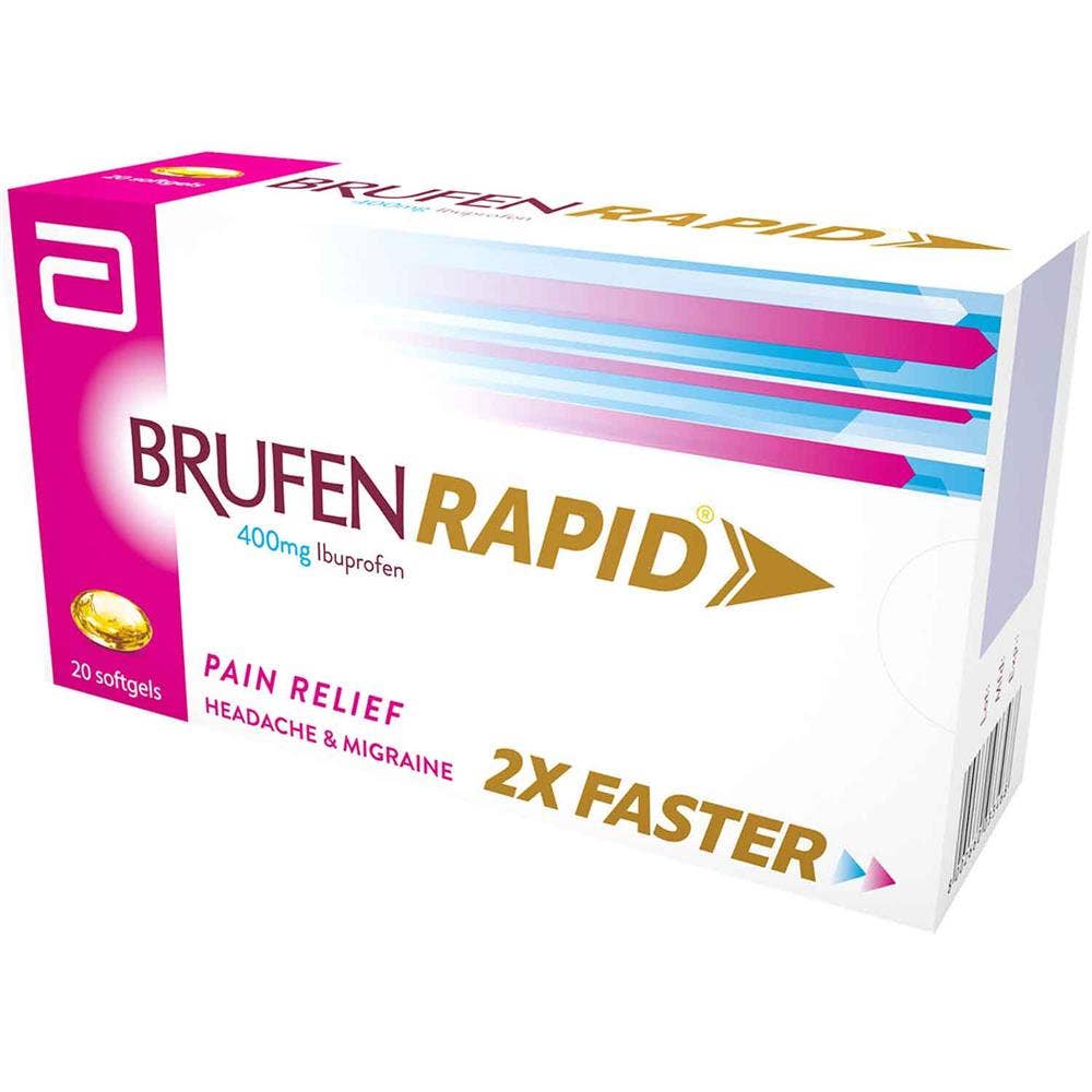 Brufen Rapid 400mg - 20 Capsule