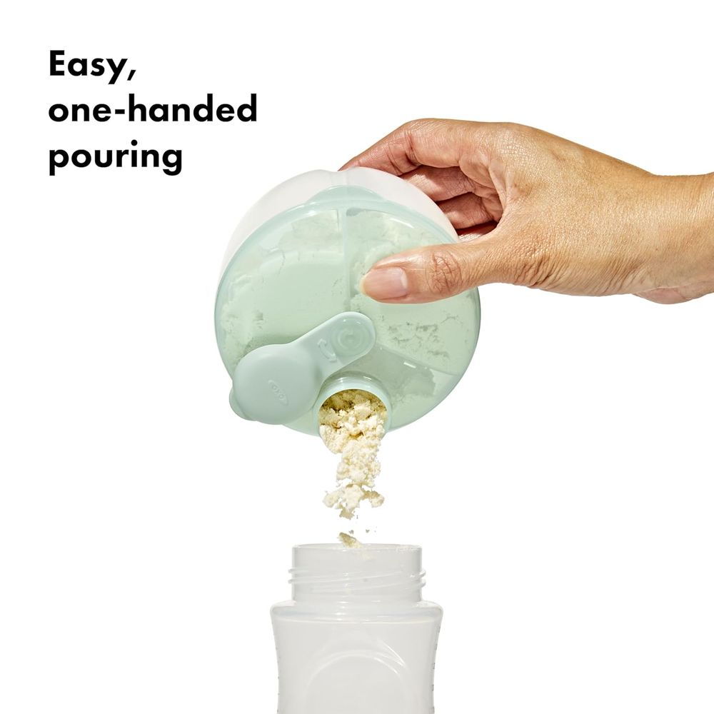 Oxo-Tot - 3 Sections Baby Formula Dispenser - Opal