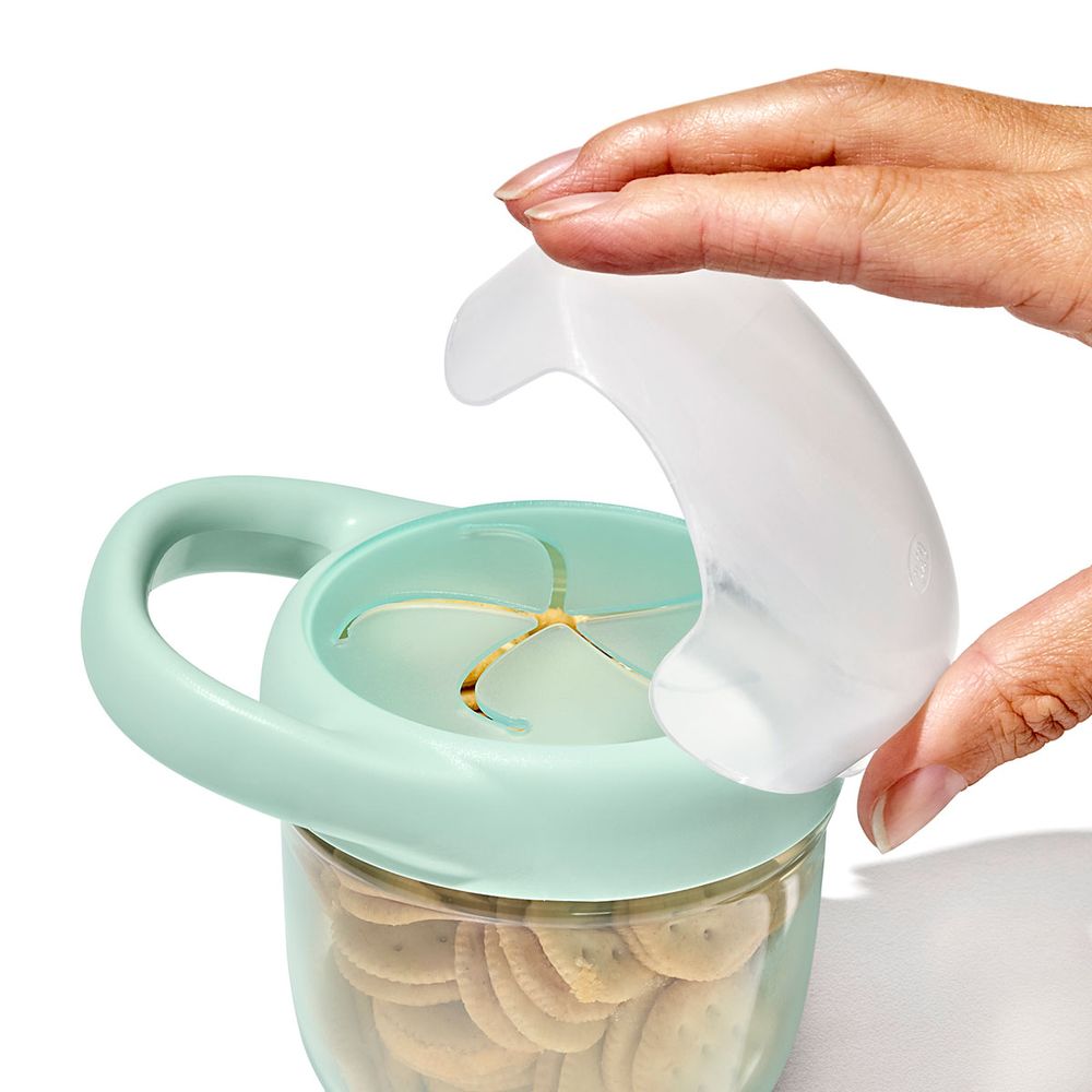 أوكسو-توت - كوب وجبات خفيفة بغطاء - أوبال/غسق - قطعتان