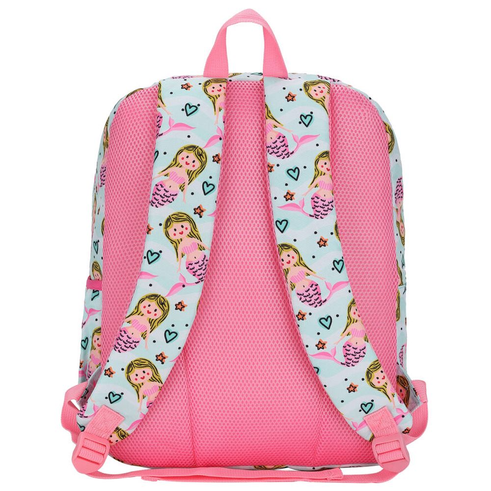 كابس - شنطة ظهر للطلاب الصغار - حورية البحر تحت البحر - 17.7 إنش/45 سم