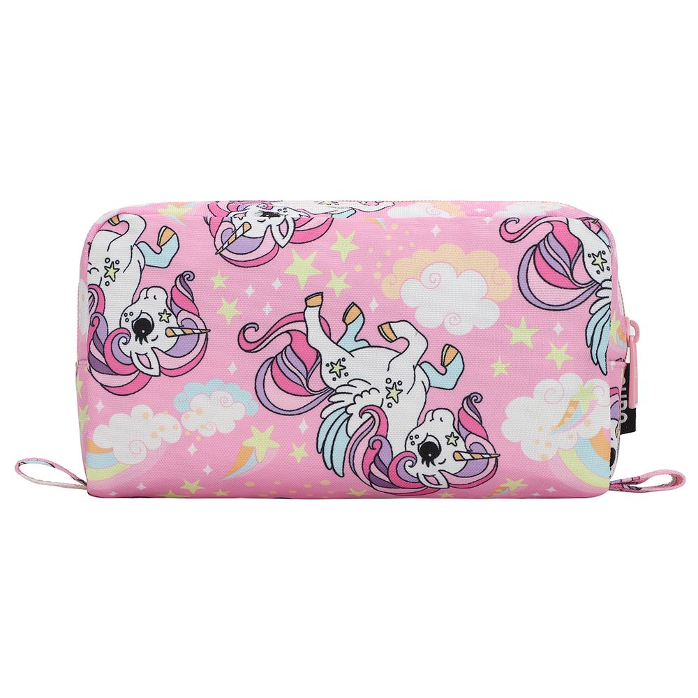 Cubs - Unicorn & Rainbows Pencil Case - Baby Pink