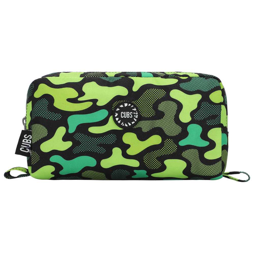 Cubs - Pencil Case - Neon Green Camo
