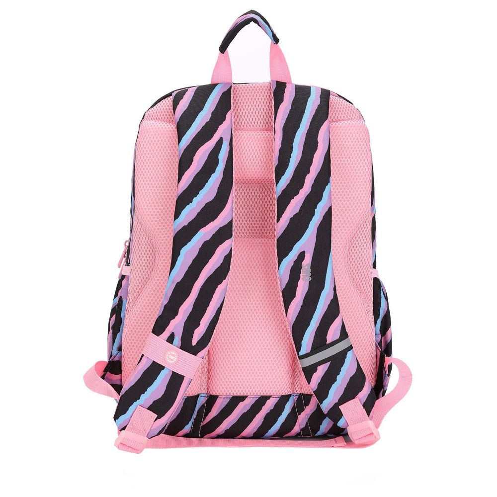 كابس - شنطة ظهر مدرسية - أدوات ليوبارد سوداء - 17.7 إنش/45 سم