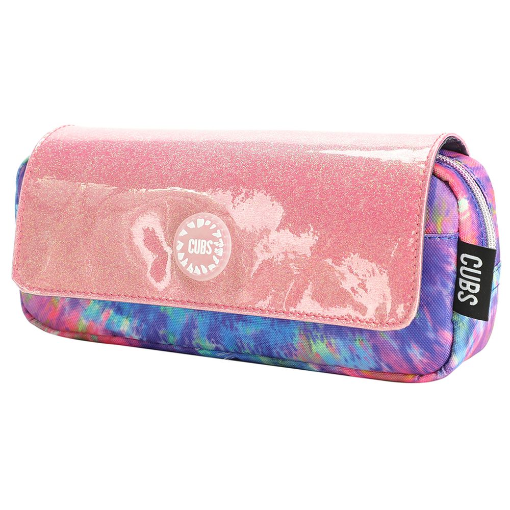 كابز - مقلمة مصبوغة بالربط - أزرق وبنفسجي