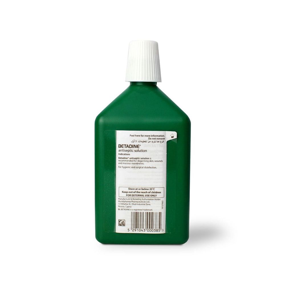 Betadine - Antiseptic Solution - 500ml
