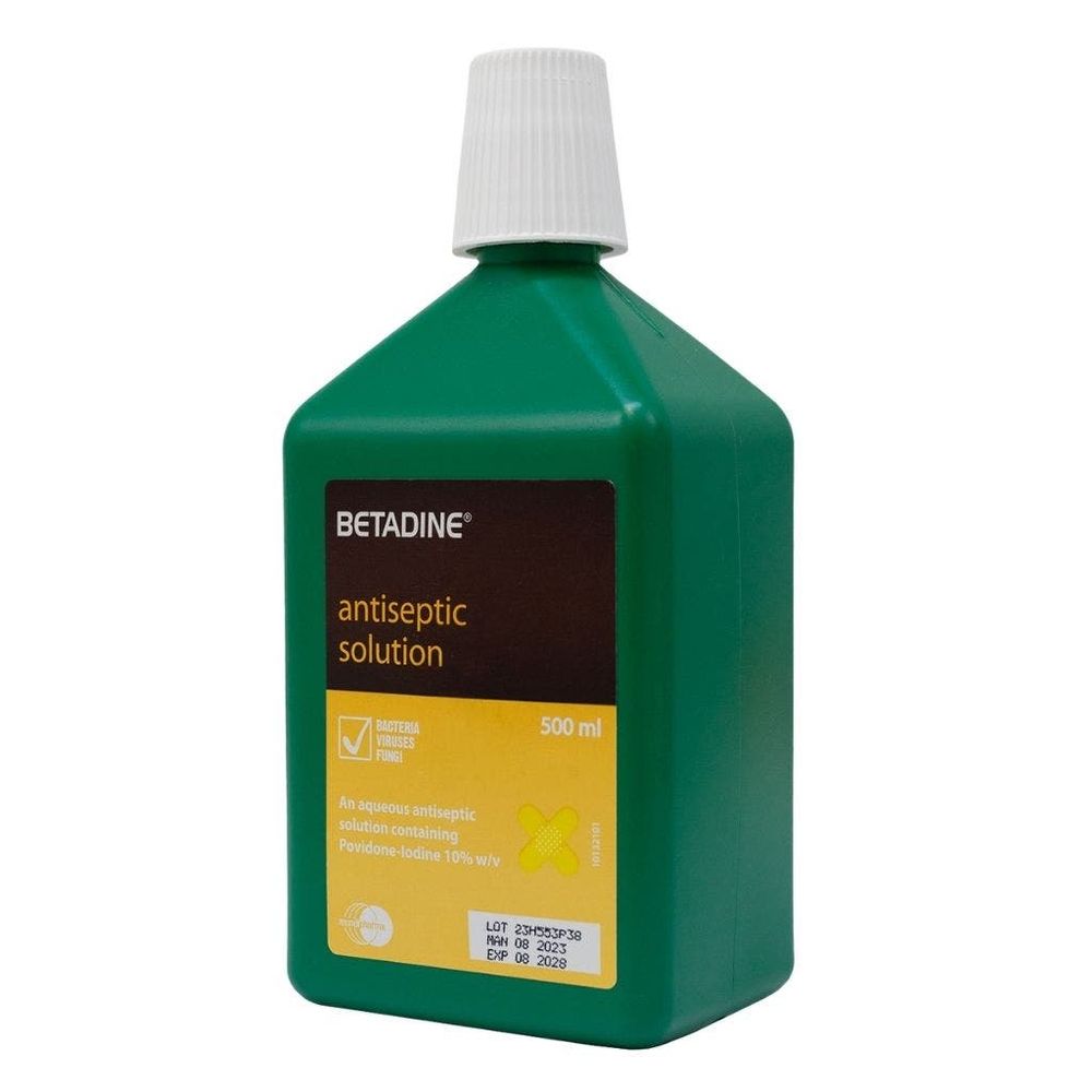 Betadine - Antiseptic Solution - 500ml