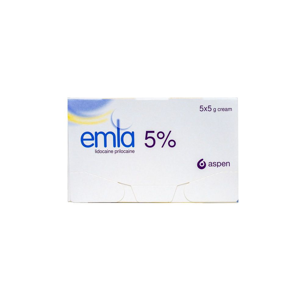 Emla 5% Cream - 5g - Pack of 5
