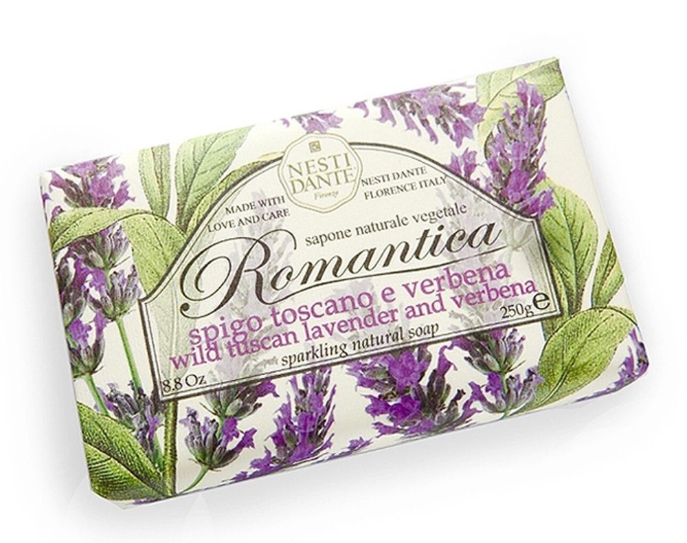نيستي دانتي - رومانتكا - صابون لافندر توسكان البري وفيربينا - 250 جم