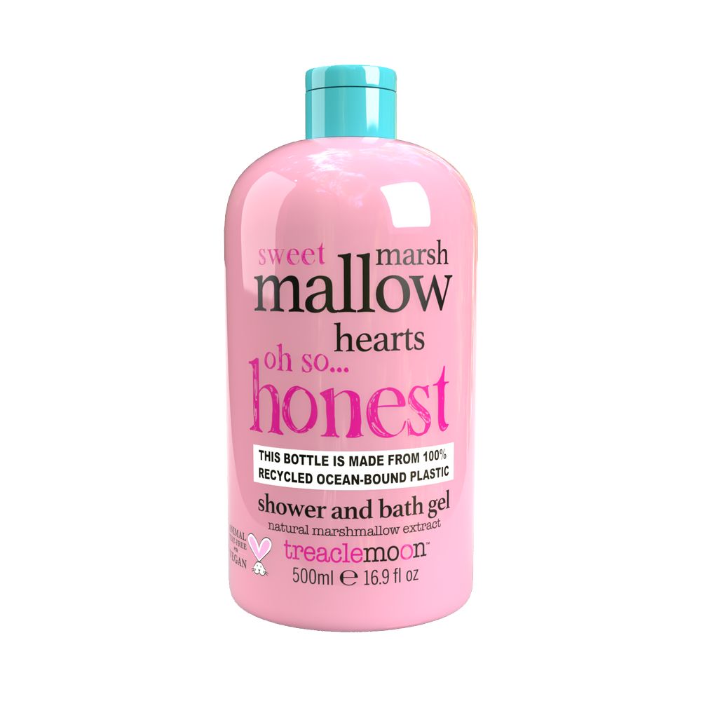 Treacle Moon - Marshmallow Hearts Shower & Bath Gel - 500 ml