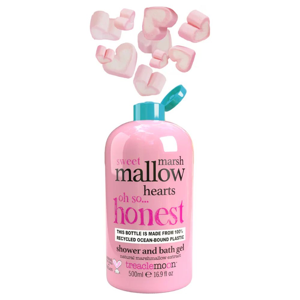 Treacle Moon - Marshmallow Hearts Shower & Bath Gel - 500 ml