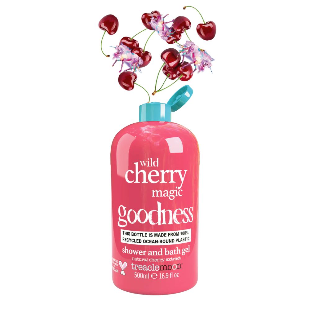 Treacle Moon - Wild Cherry Magic Shower & Bath Gel - 500 ml
